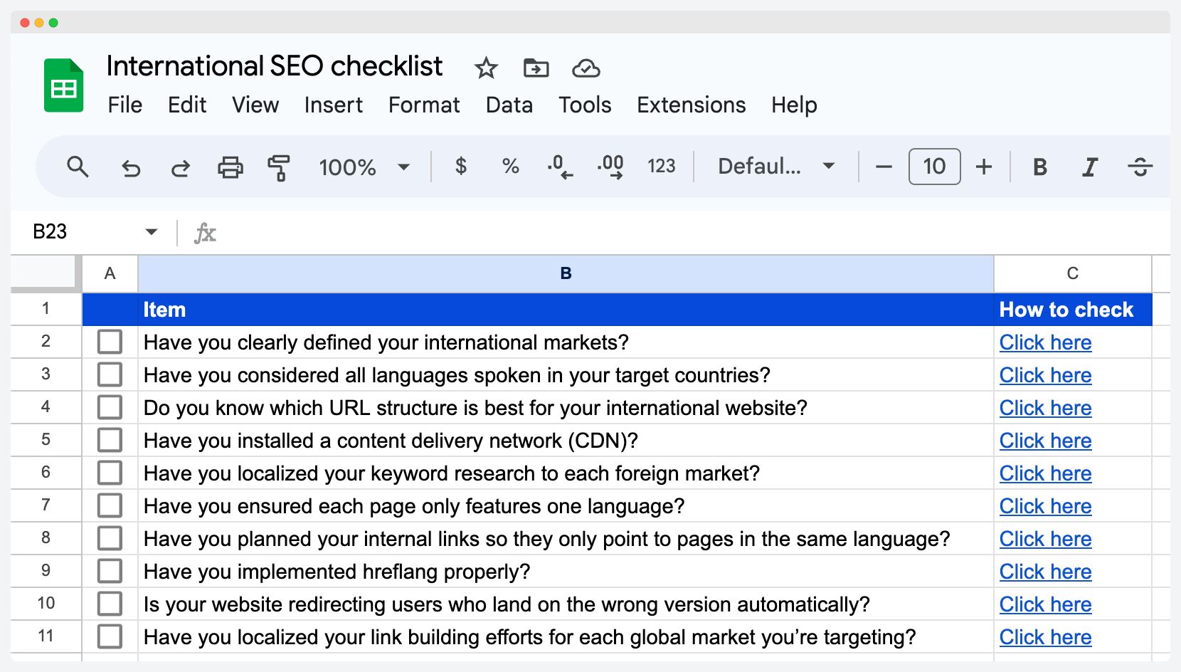 10 International SEO Best Practices + Checklist