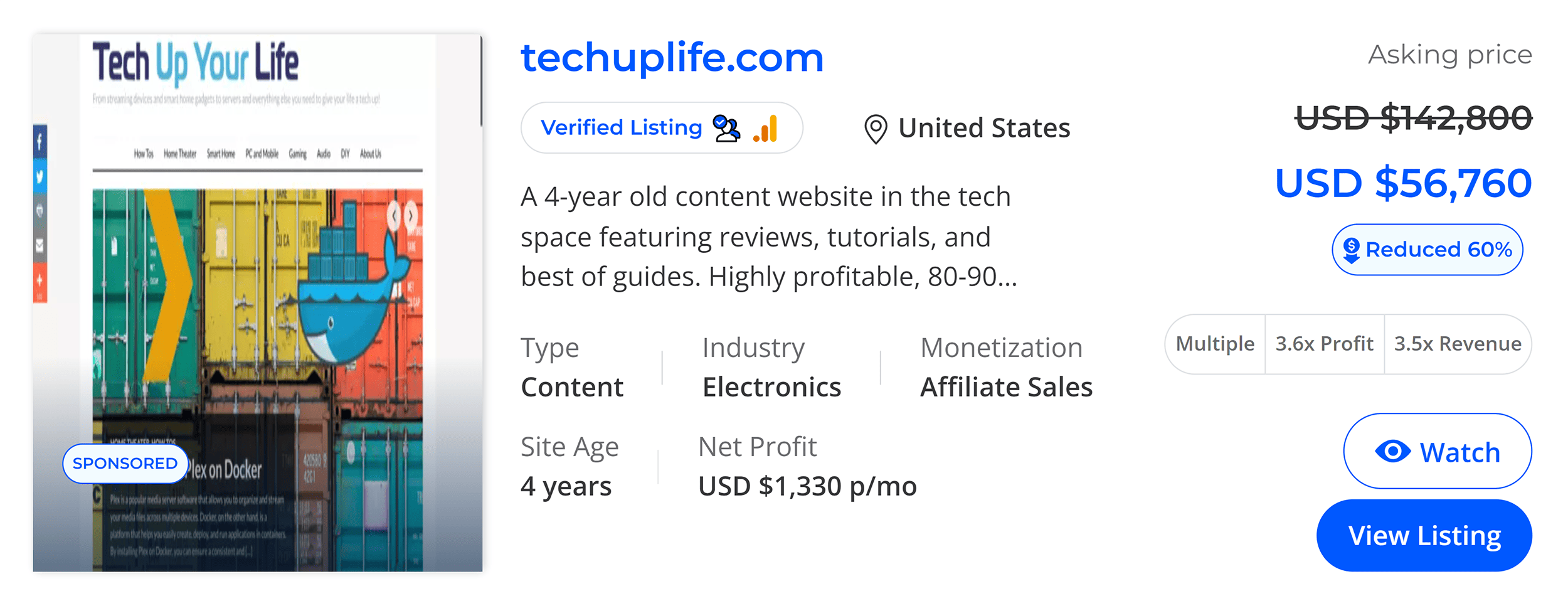 Flippa – Result