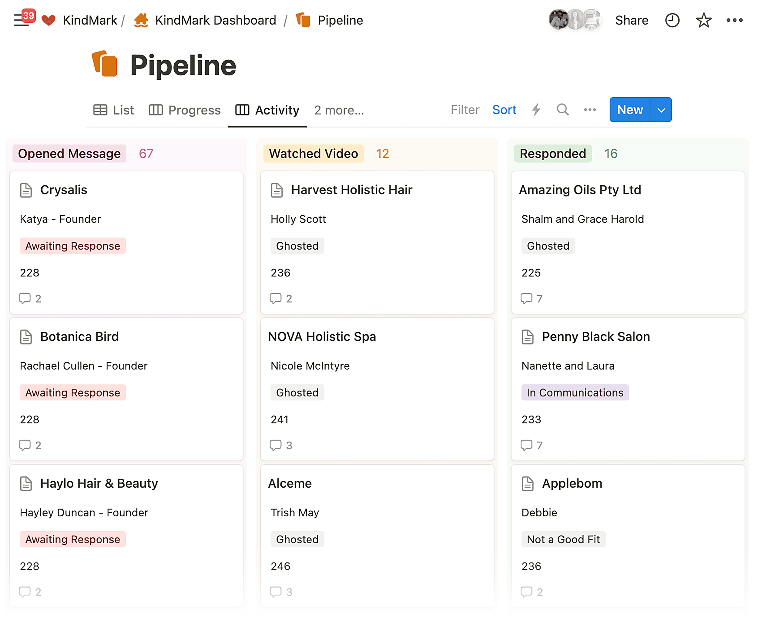Notion – Pipeline