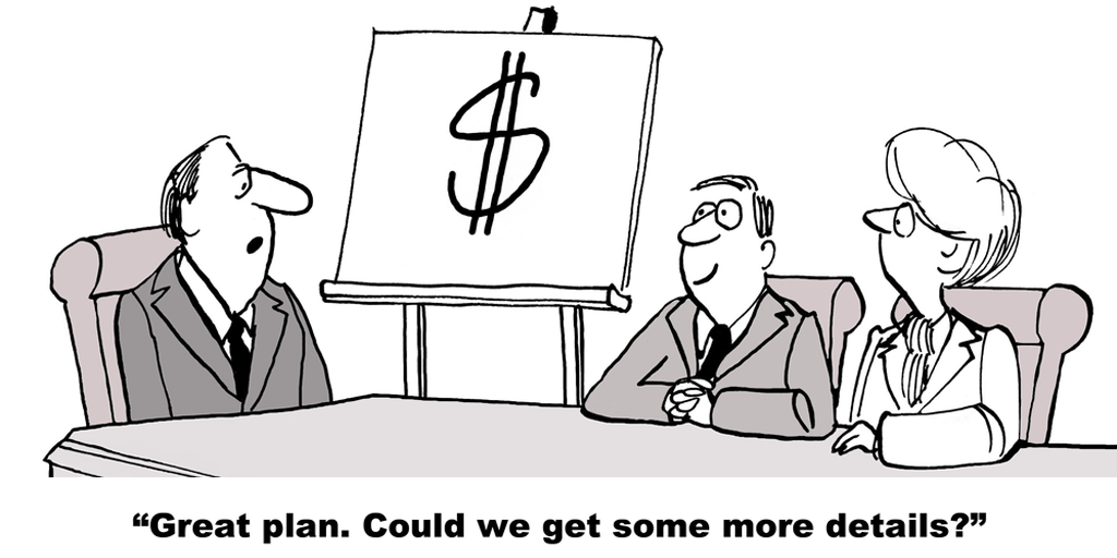 Business plan with no detail