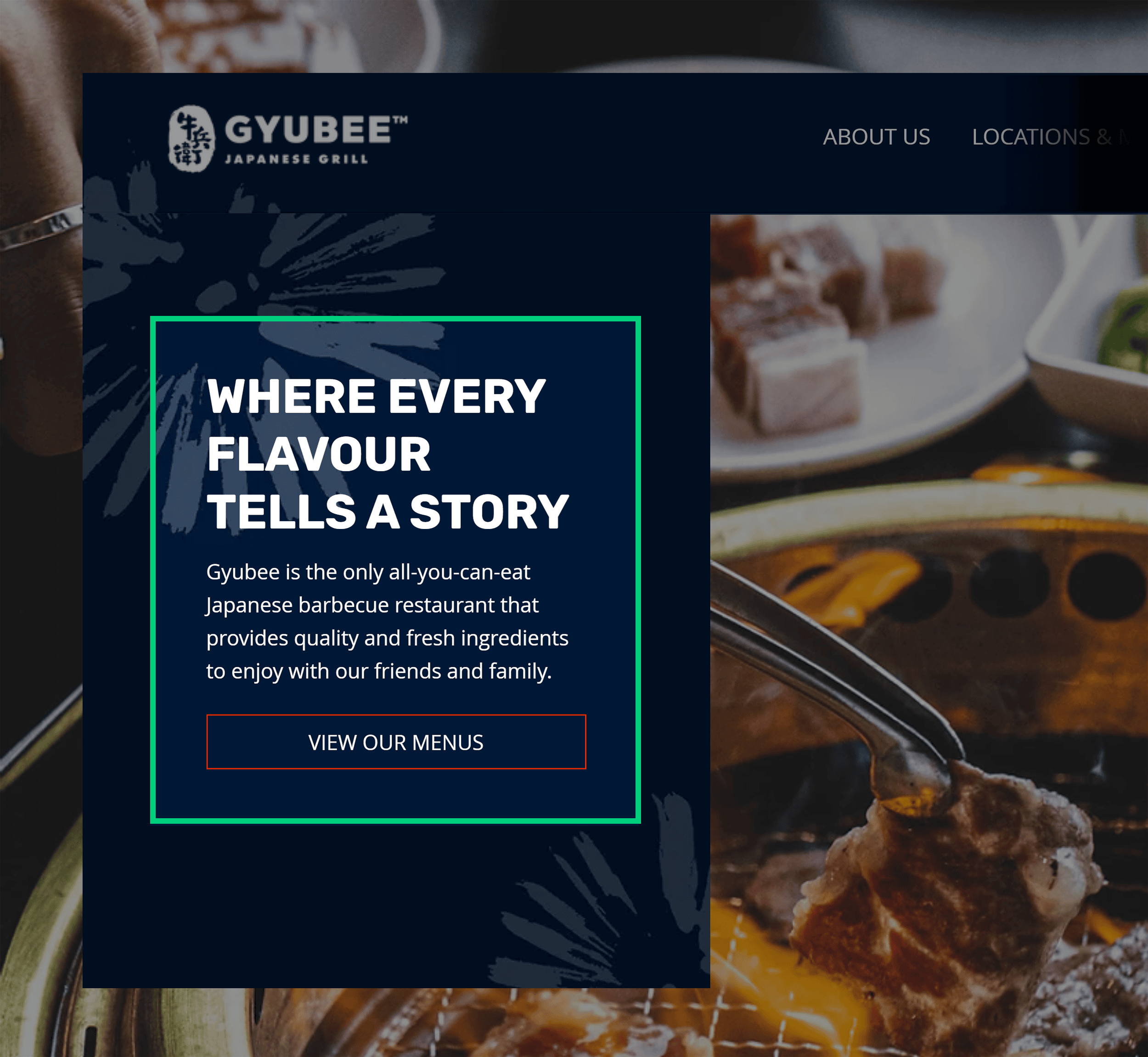 Gyubee Japanese Grill – Message