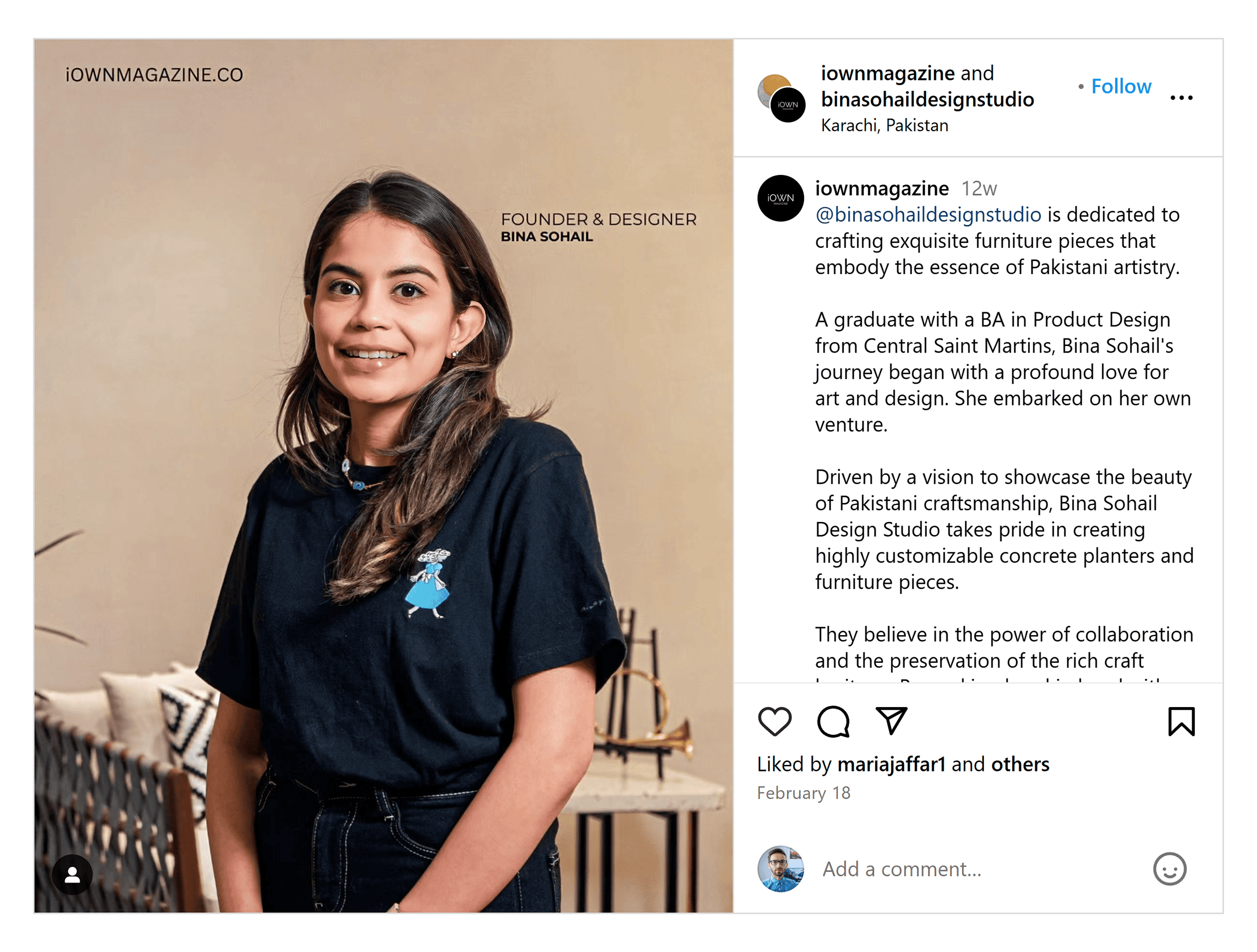 Instagram – Bina Sohail