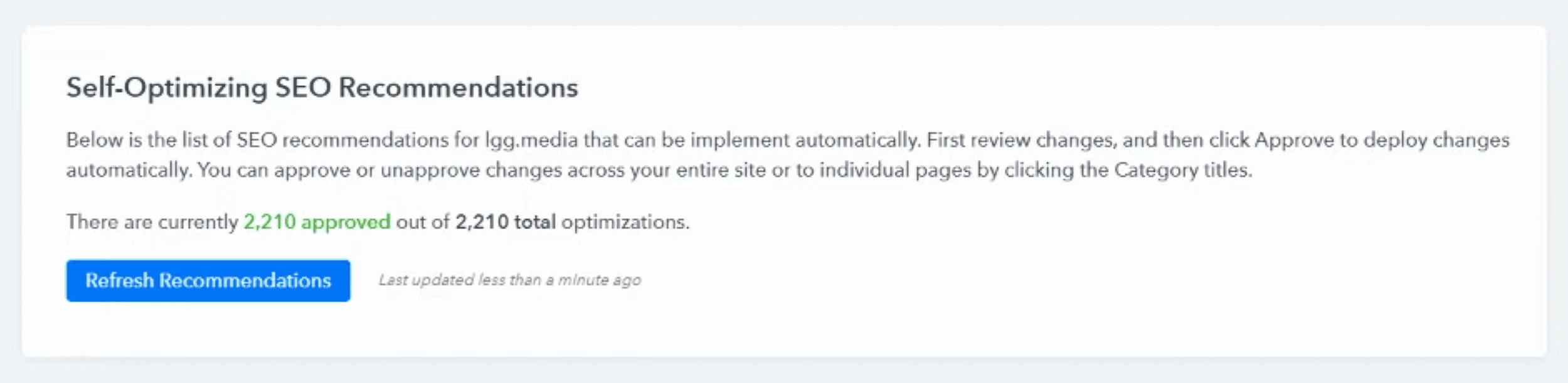 AlliAI – Self-Optimizing SEO