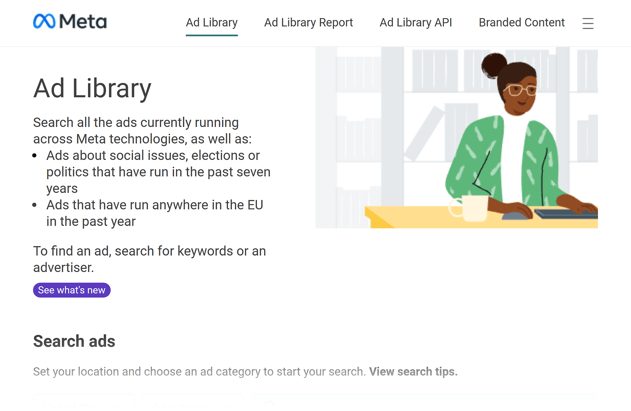 Meta – Ad Library
