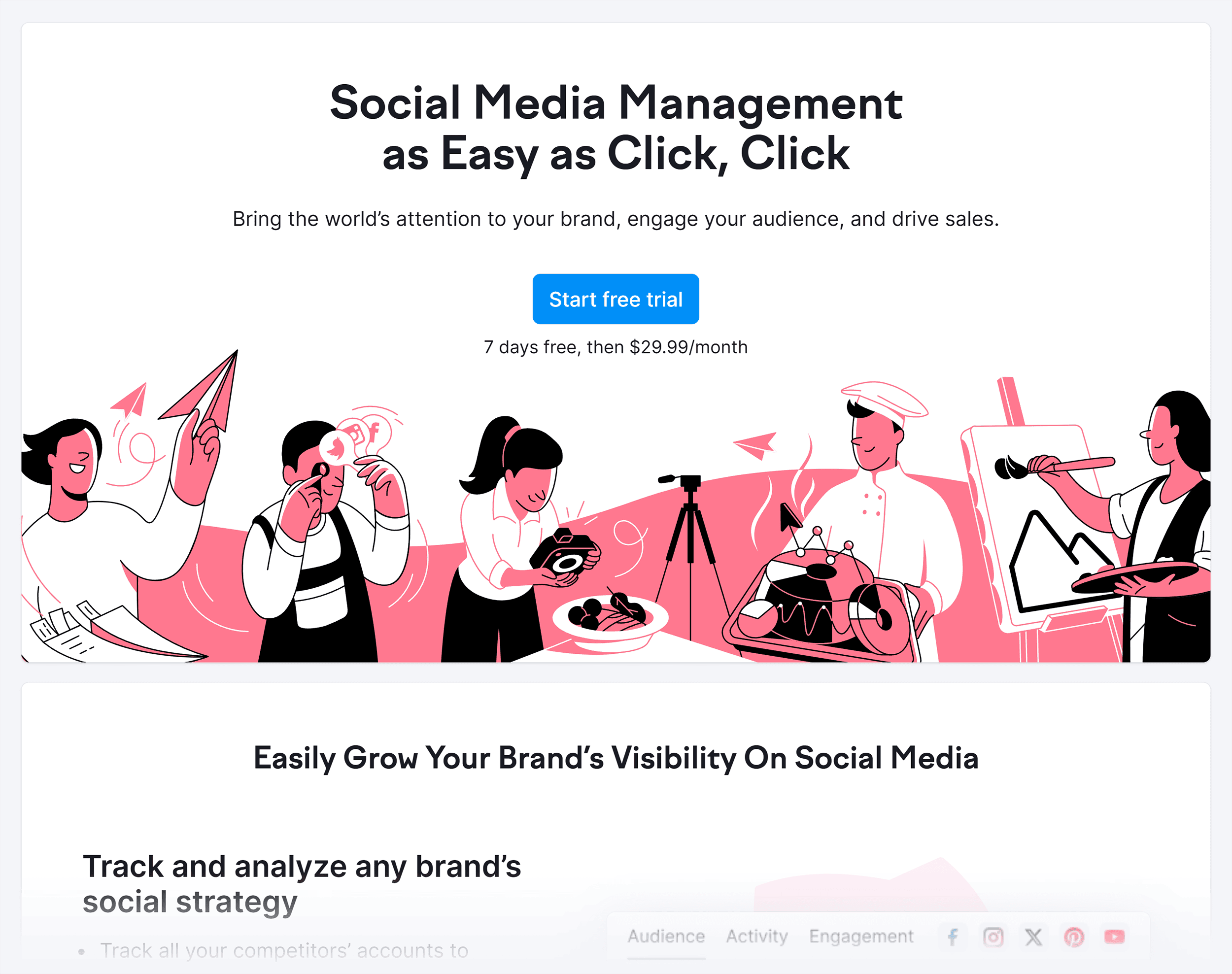Semrush – Social Tools