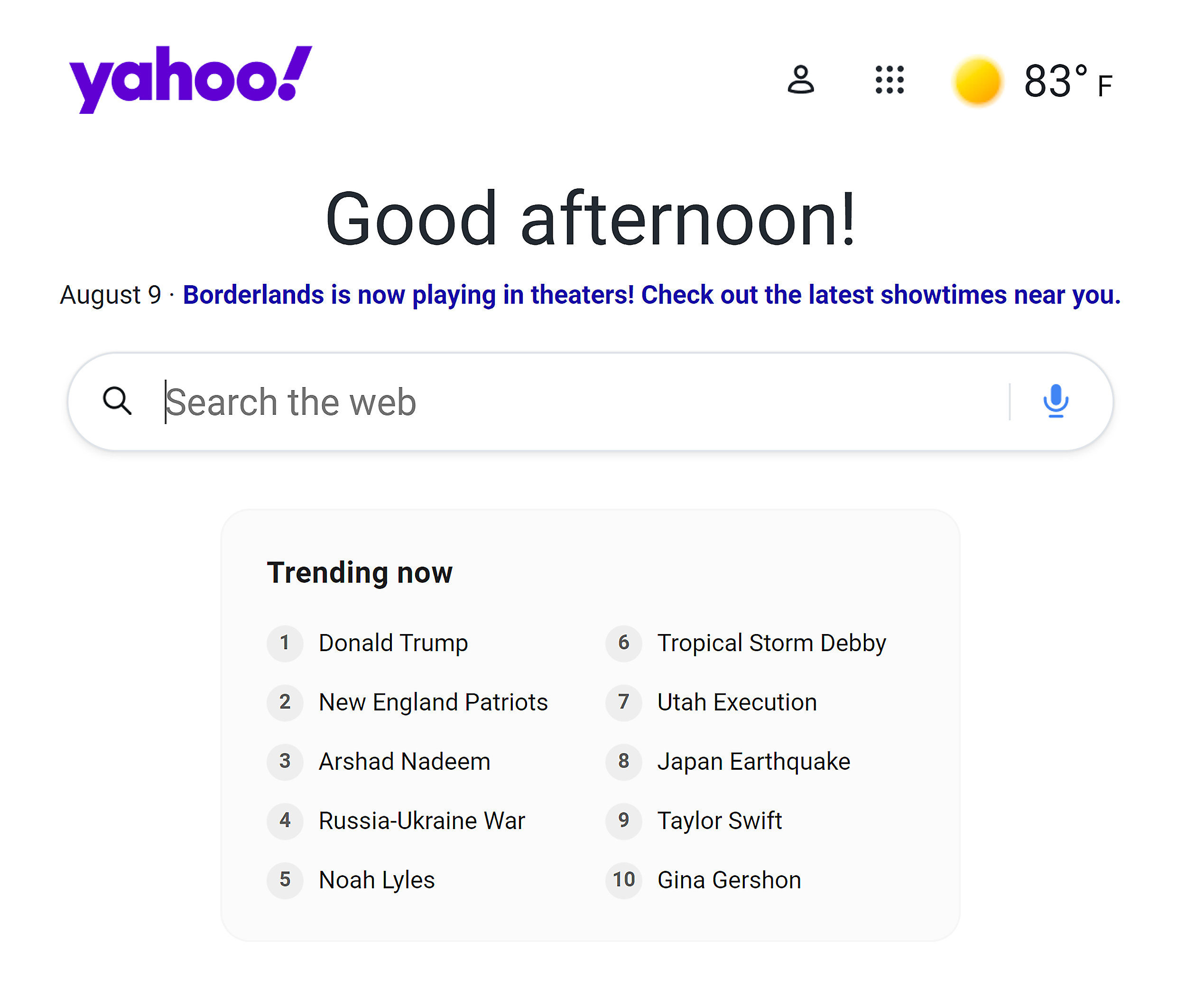 Yahoo – Homepage